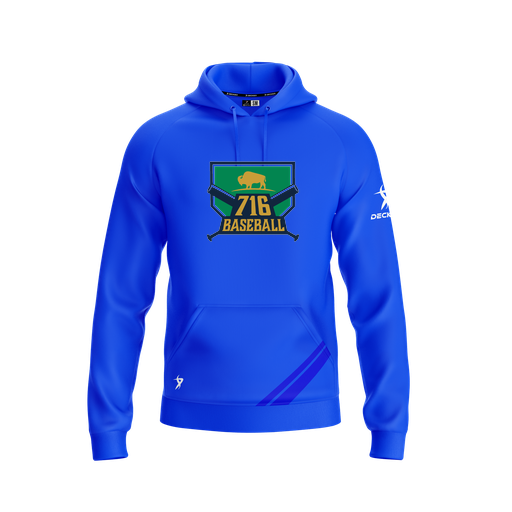 [FOLHSMRY-YXS-LOGO1] Decker Summit Hoodie (Youth XS, Royal, Logo 1)