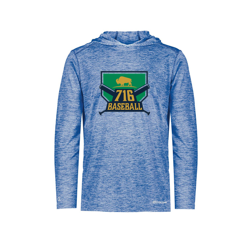 [FOLHCGRY-AS-LOGO1] Decker Men's Charge Hoodie (Adult S, Royal, Logo 1)